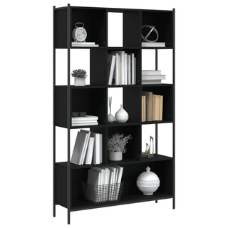 Bookcase Black - Stylish Organization and Display for Your Living Space - Giant Lobelia