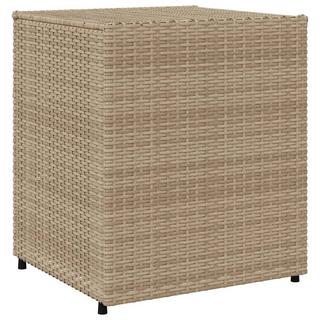 vidaXL Garden Storage Cabinet Beige 55x59x69 cm Poly Rattan - Giant Lobelia