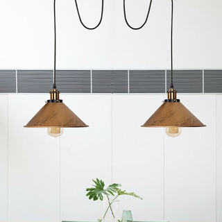 Industrial |Retro Ceiling 2 Light Pendant Light E27 ~5330