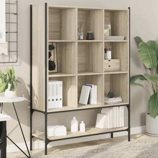 Bookcase Sonoma Oak - Stylish and Sturdy | Ample Storage Space - Giant Lobelia