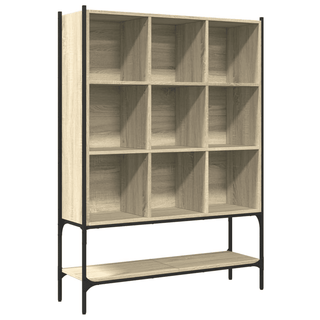 Bookcase Sonoma Oak - Stylish and Sturdy | Ample Storage Space - Giant Lobelia