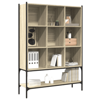 Bookcase Sonoma Oak - Stylish and Sturdy | Ample Storage Space - Giant Lobelia