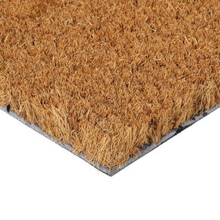 Door Mat Natural 45x75 cm Tufted Coir - Giant Lobelia