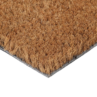 Door Mat Natural 45x75 cm Tufted Coir - Giant Lobelia