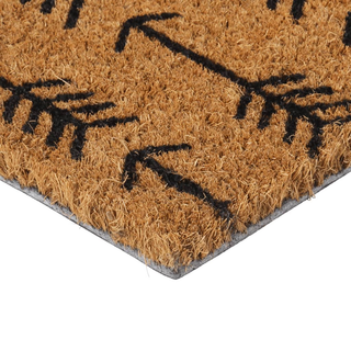 Door Mat Natural 40x60 cm Tufted Coir - Giant Lobelia