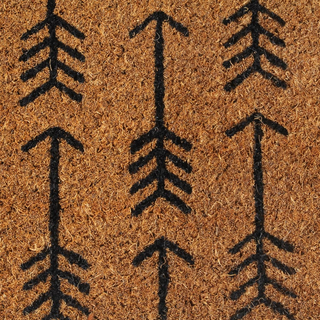 Door Mat Natural 40x60 cm Tufted Coir - Giant Lobelia