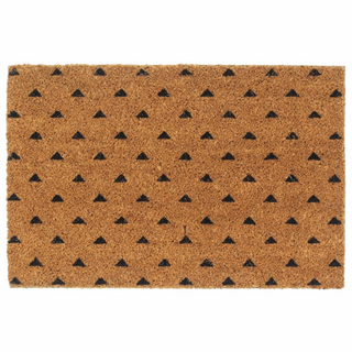 Door Mat Natural 40x60 cm Tufted Coir - Giant Lobelia