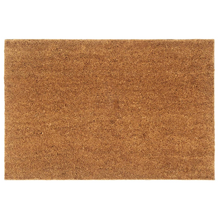 Door Mat Natural 60x90 cm Tufted Coir - Giant Lobelia