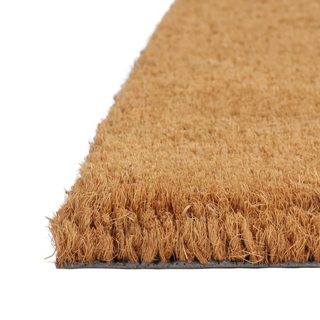 Door Mat Natural 65x100 cm Tufted Coir - Giant Lobelia