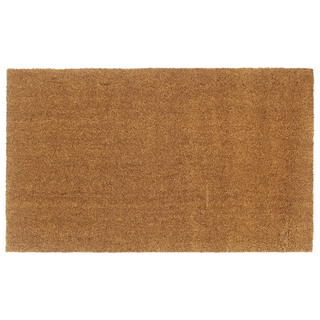 Door Mat Natural 90x150 cm Tufted Coir - Giant Lobelia