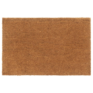 Door Mat Natural 65x100 cm Tufted Coir - Giant Lobelia