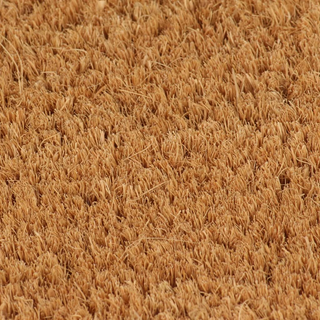 Door Mat Natural 90x150 cm Tufted Coir - Giant Lobelia