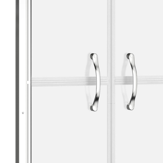 Shower Door Frosted ESG 81x190 cm - Giant Lobelia