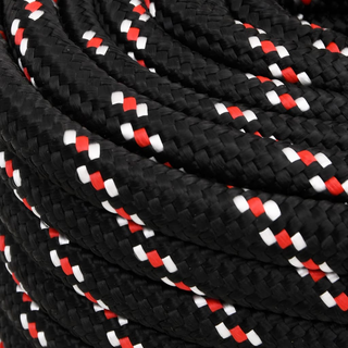 Boat Rope Black 20 mm 50 m Polypropylene - Giant Lobelia