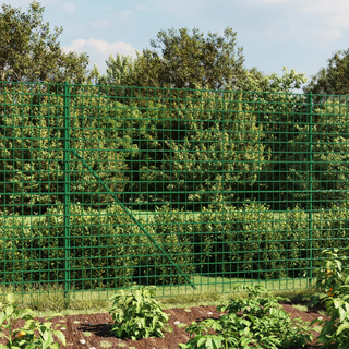 Wire Mesh Fence with Spike Anchors Green 2.2x25 m - Giant Lobelia