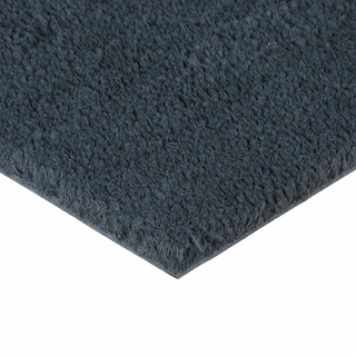 Door Mat Dark Grey 100x200 cm Tufted Coir - Giant Lobelia