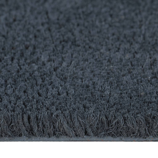 Door Mat Dark Grey 100x200 cm Tufted Coir - Giant Lobelia