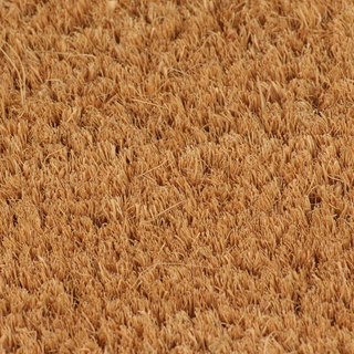 Door Mat Natural 60x90 cm Tufted Coir - Giant Lobelia