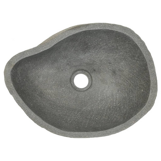 Basin River Stone Oval 37-46 cm - Giant Lobelia