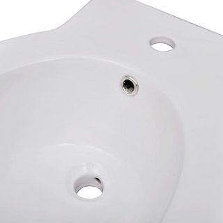 Stand Toilet & Bidet Set White Ceramic - Giant Lobelia