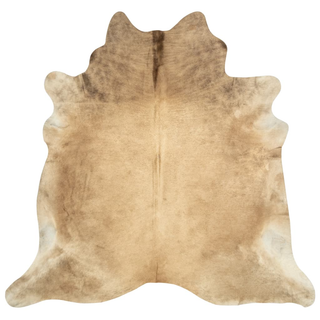 vidaXL Real Cow Hide Rug 150x170 cm Beige - Giant Lobelia