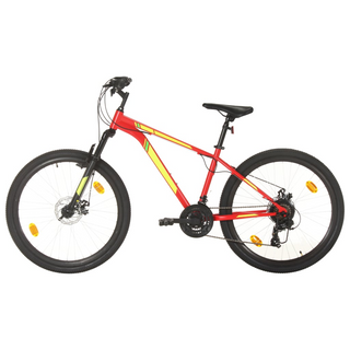 vidaXL Mountain Bike 21 Speed 27.5 inch Wheel 38 cm Red - Giant Lobelia