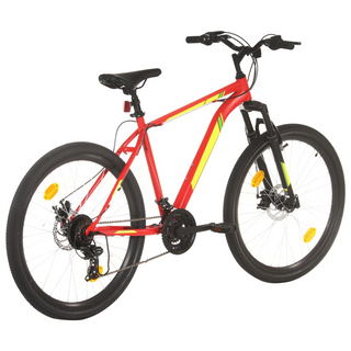 vidaXL Mountain Bike 21 Speed 27.5 inch Wheel 42 cm Red - Giant Lobelia