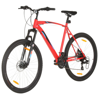 vidaXL Mountain Bike 21 Speed 29 inch Wheel 53 cm Frame Red - Giant Lobelia