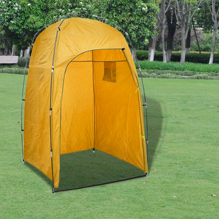 vidaXL Portable Camping Toilet with Tent 10+10 L - Giant Lobelia