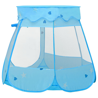 vidaXL Children Play Tent with 250 Balls Blue 102x102x82 cm - Giant Lobelia