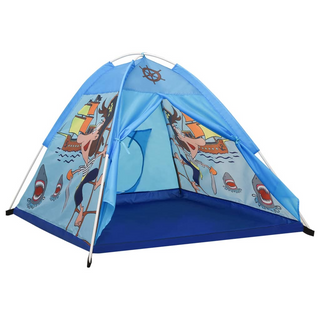 vidaXL Children Play Tent with 250 Balls Blue 120x120x90 cm - Giant Lobelia