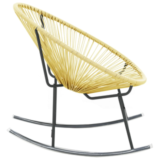 vidaXL Outdoor Acapulco Chair Poly Rattan Beige - Giant Lobelia