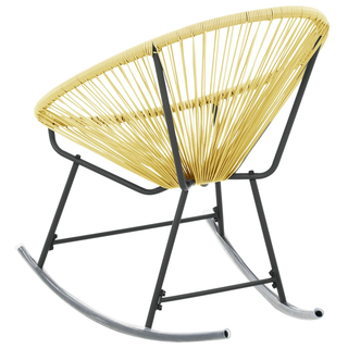 vidaXL Outdoor Acapulco Chair Poly Rattan Beige - Giant Lobelia