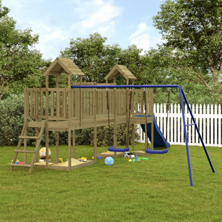 Outdoor Playset Impregnated Wood Pine - Giant Lobelia