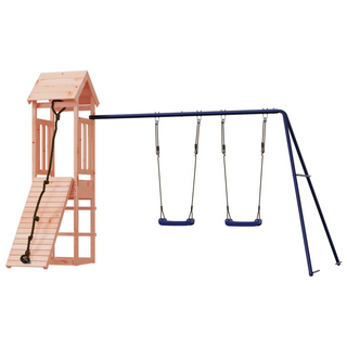 Outdoor Playset Solid Wood Douglas - Giant Lobelia