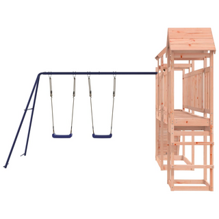 Outdoor Playset Solid Wood Douglas - Giant Lobelia