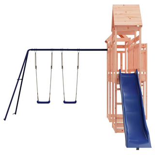 Outdoor Playset Solid Wood Douglas - Giant Lobelia