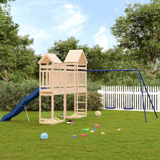 Outdoor Playset Solid Wood Pine - Giant Lobelia