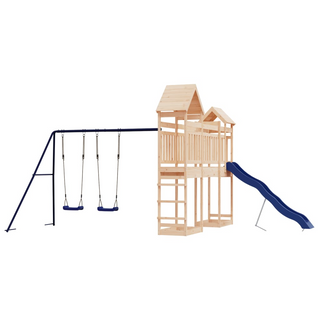 Outdoor Playset Solid Wood Pine - Giant Lobelia