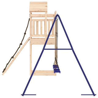 Outdoor Playset Solid Wood Pine - Giant Lobelia