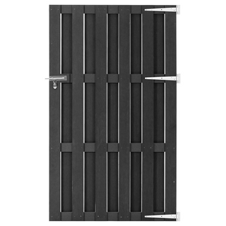 vidaXL Garden Gate WPC 100x180 cm Grey - Giant Lobelia