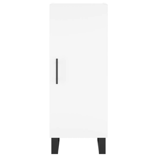 vidaXL Highboard White 34.5x34x180 cm Engineered Wood - Giant Lobelia