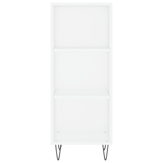 vidaXL Highboard White 34.5x34x180 cm Engineered Wood - Giant Lobelia