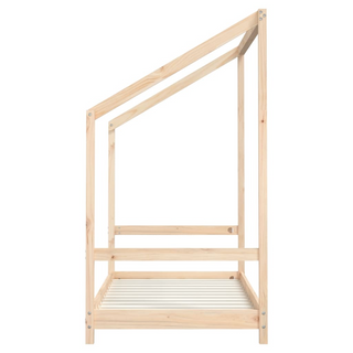 Kids Bed Frame 2x(80x160) cm Solid Wood Pine - Giant Lobelia