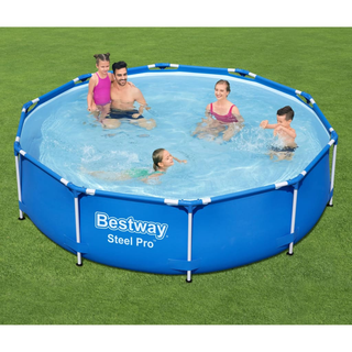 Bestway Steel Pro Swimming Pool 305x76 cm - Giant Lobelia