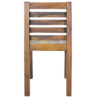 vidaXL Dining Chairs 4 pcs Solid Reclaimed Wood - Giant Lobelia