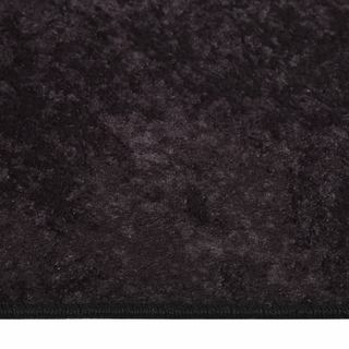 vidaXL Rug Washable 80x150 cm Anthracite Anti Slip - Giant Lobelia