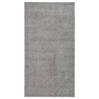 vidaXL Rug Short Pile 80x150 cm Grey - Giant Lobelia