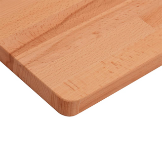 Bathroom Countertop 100x60x1.5 cm Solid Wood Beech - Giant Lobelia