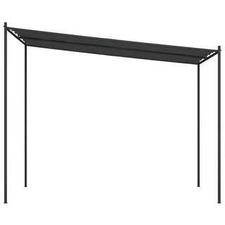 Gazebo Anthracite 3x3 m 180 g/m² Fabric and Steel - Giant Lobelia